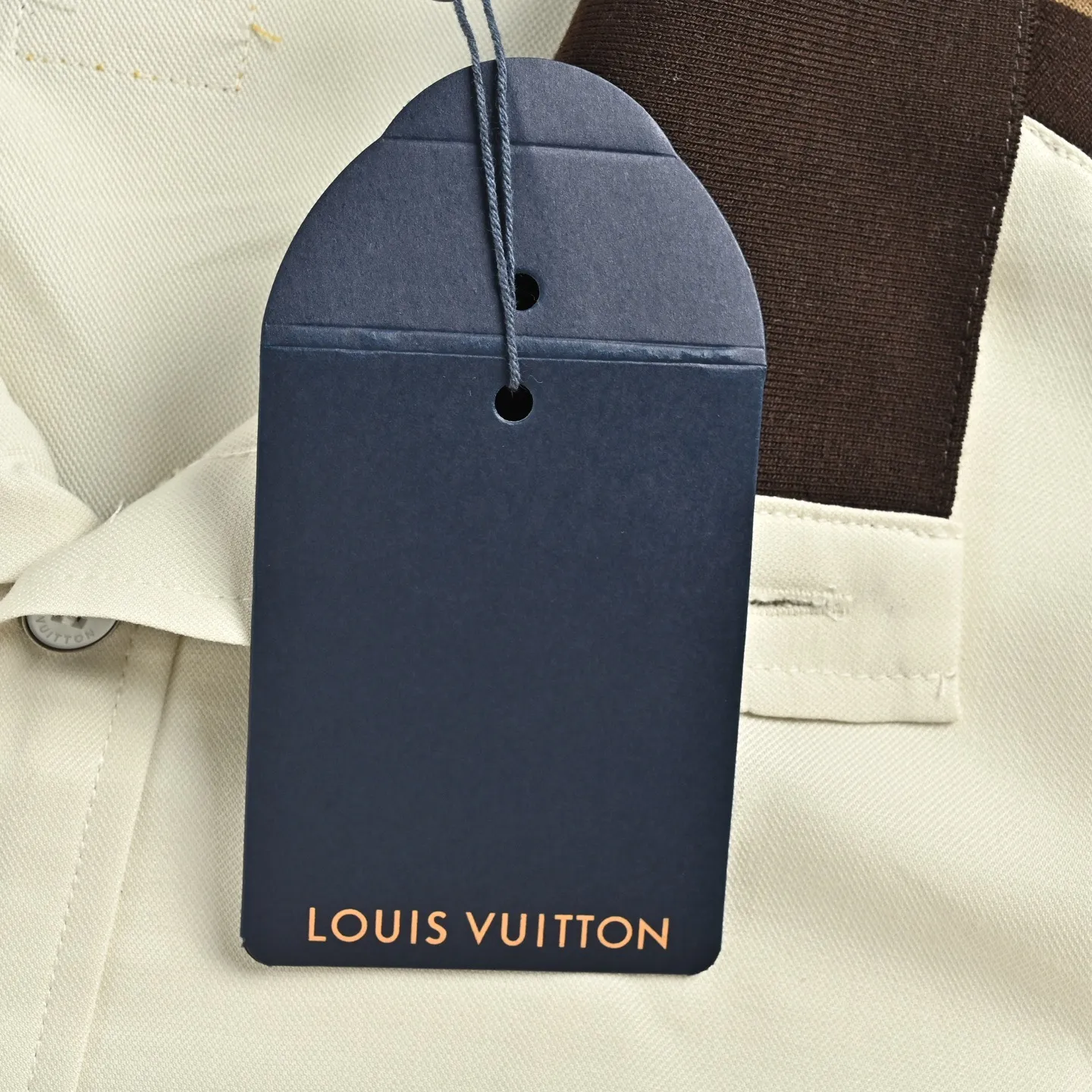 Louis Vuitton/Louis Vuitton 26ss logo web short-sleeved shirt